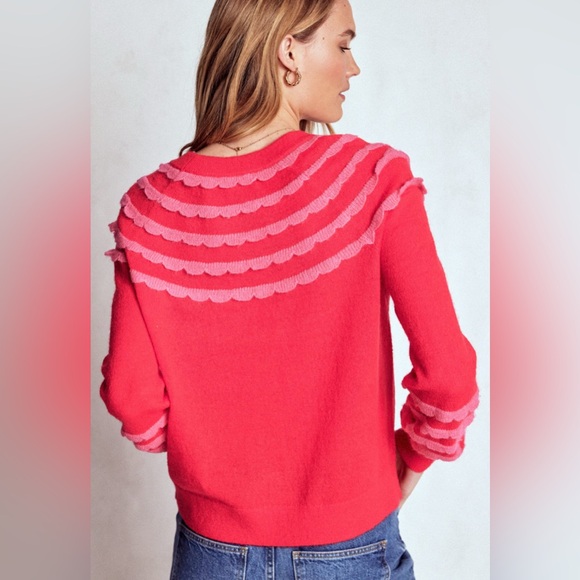 NWOT BODEN ALiCE FLUFFY RAGLAN JUMPER - Picture 2 of 8